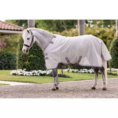 HORSEWARE IRELAND Amigo Bug Rug Pony Silver/Titanium Grey/Silver Fly Sheet (AFRMGQ-IJI0)