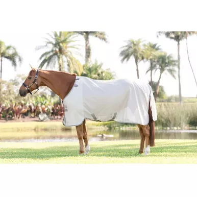 HORSEWARE IRELAND Amigo Bug Rug Silver/Titanium Grey/Silver Fly Sheet (AFRNGQ-IJI0)