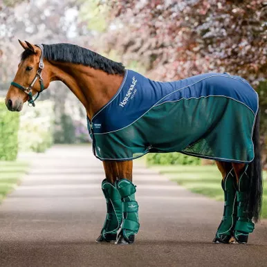 HORSEWARE IRELAND Horseware Signature Navy/Hunter Green Sport Cooler (ACHHMJ-BH00)