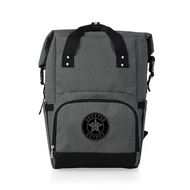 Houston Astros – On The Go Roll-Top Backpack Cooler