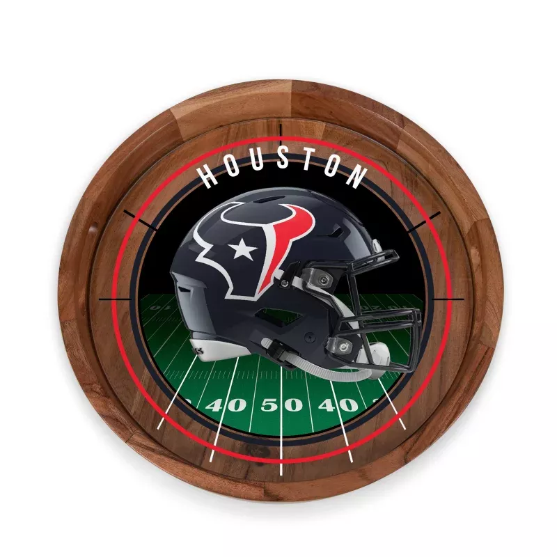 Houston Texans – Barista Serving Tray with Glass Insert