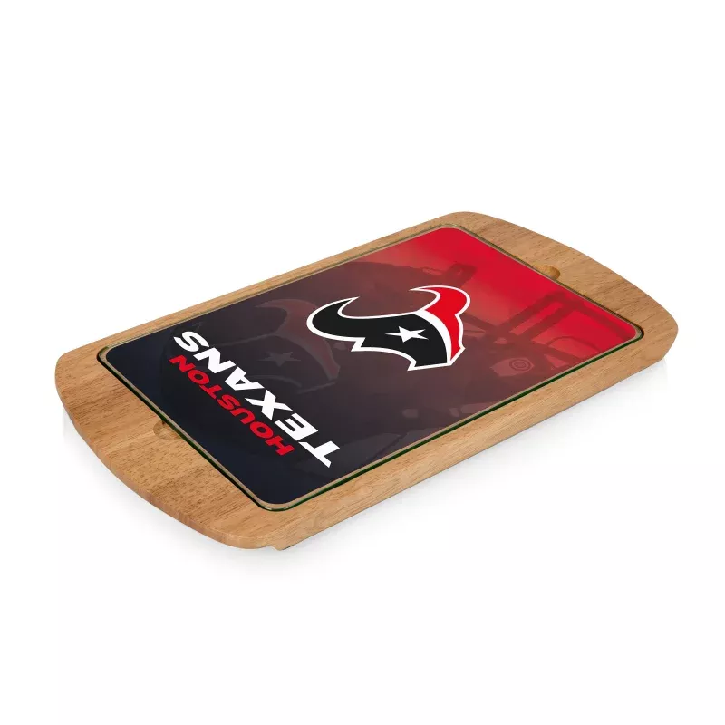 Houston Texans – Billboard Glass Top Serving Tray