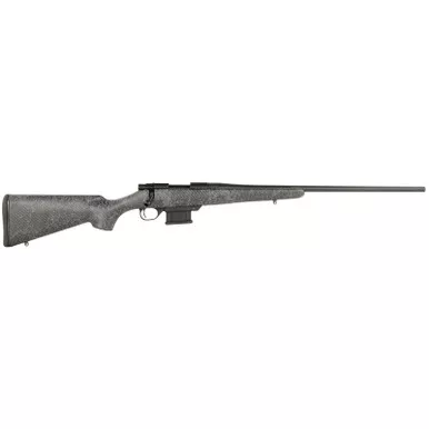 Howa HCE308GW 1500 Carbon Elevate 308 Win 5+1 24" Wrapped Carbon Fiber Threaded Barrel, Blued Drilled & Tapped Steel Receiver, Fixed Stocky's Black w/Gray Webbing Carbon Fiber Stock, Right Hand