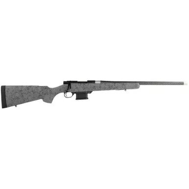 Howa HHSCF6ARCGRYBLK M1500 Mini Action Full Size 6 ARC 5+1 20" Black Threaded Barrel, Matte Blue Steel Receiver Drilled & Tapped, HS Precision Gray Synthetic Stock