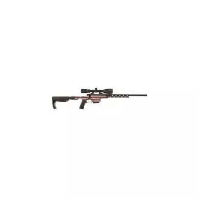 Howa HMXL350USA M1500 Mini Excel Lite 350 Legend 16.25" TB 3+1 American Flag Cerakote Black Folding HTI Excl Lite Chassis Stock