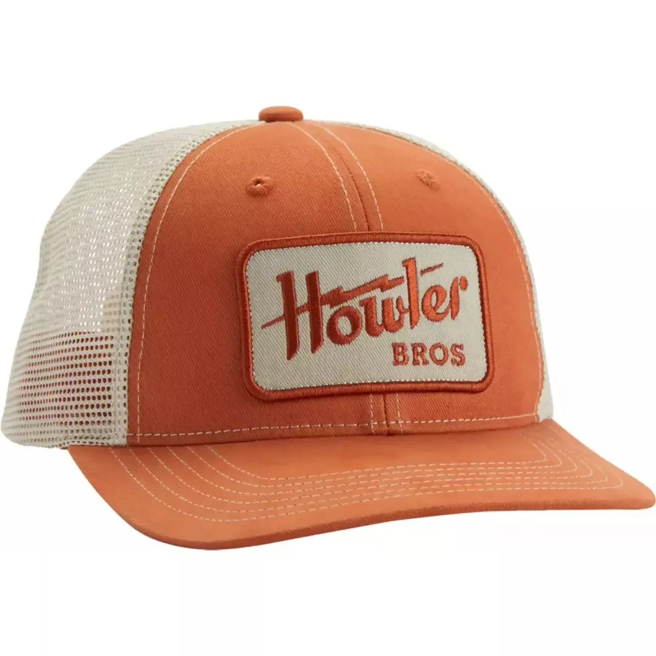 Howler Brothers Men’s Electric Standard Snapback Hat-Pumpkin