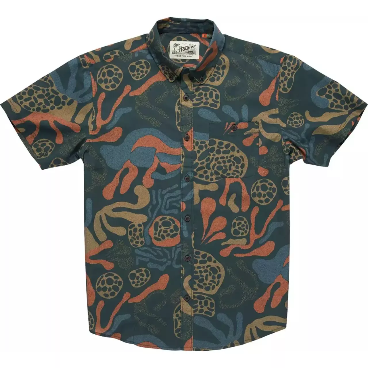 Howler Brothers Men’s Mansfield S/S Shirt-Antique Black