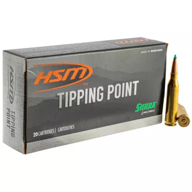 HSM 27019N Tipping Point 270 Win 150 gr Hornady SST 20 Per Box/400 Case