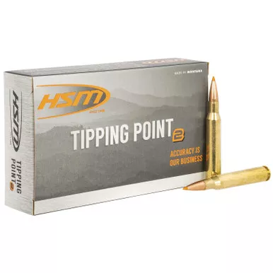 HSM 28016N Tipping Point Super Shock Tip 280 Rem 162 gr Hornady SST 20 Per Box/ 20 Case