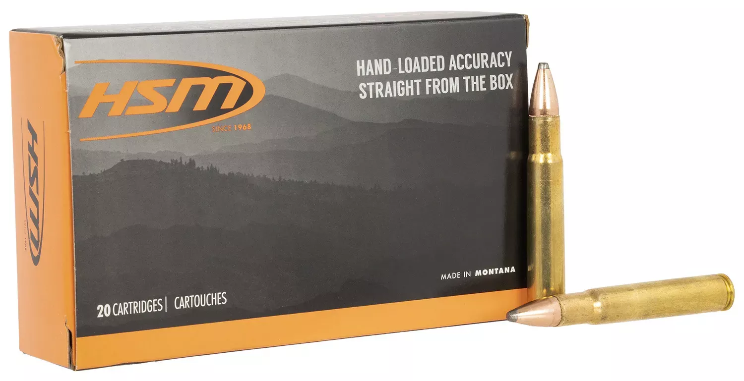 HSM .35 Whelen 200grn Jacketed Soft Point 20 Rounds Per Box