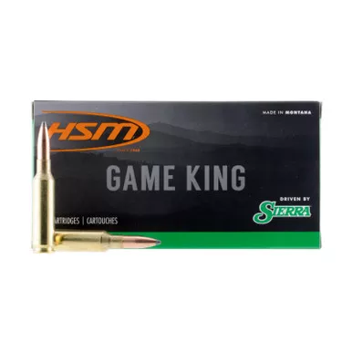 HSM 8MAUSER1N Game King 8mm Mauser 175 gr Pro Hunter 20 Per Box/ 20 Case