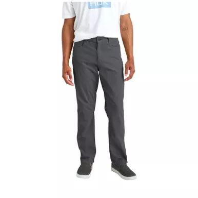 HUK Men's Lighweight Rivercamp Volcanic Ash Pants (H2000252-013)