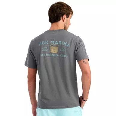 HUK Men's Marina Short Sleeve Tee (H1000586)