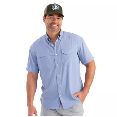 HUK Men's Tide Point Short Sleeve Shirt (H1500171)