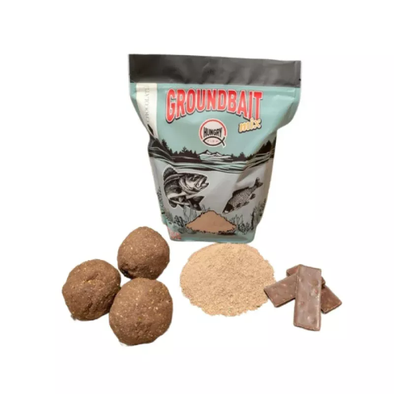 HungryFish GroundBait Mix – ( Chocolate ) 2 lb