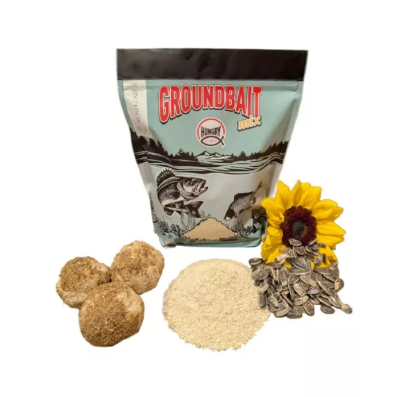 HungryFish GroundBait Mix –( Sunflower ) 2 lb