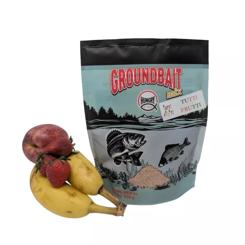 HungryFish GroundBait Mix – (Tutti Fruitti) 15.5oz