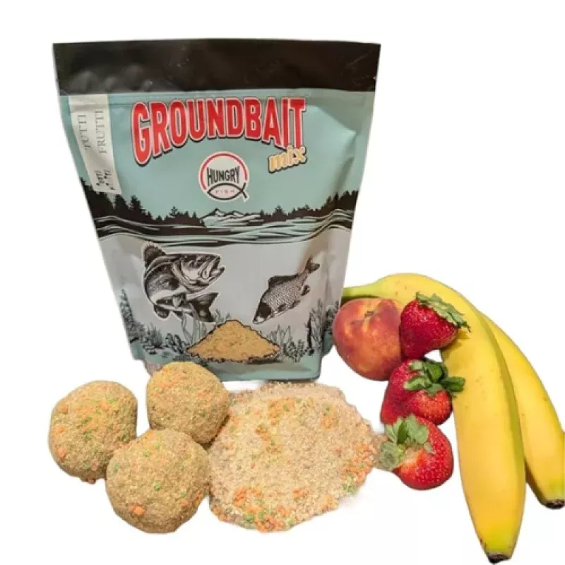 HungryFish GroundBait Mix –( Tutti-Frutti ) 2 lb