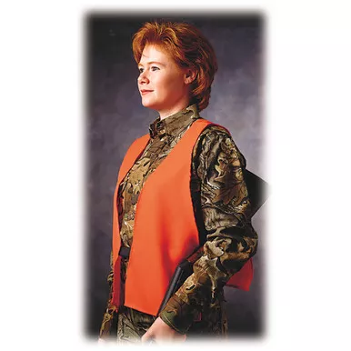 Hunters Specialties HS-02000 Safety Vest, Orange