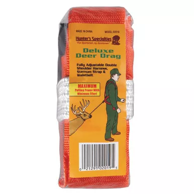 Hunters Specialties HS-02019 Deer Drag Deluxe, Orange