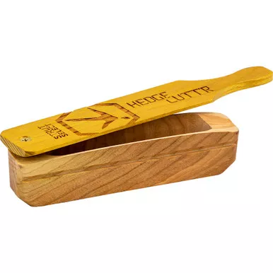 Hunters Specialties HS-STR-100164 Hedge Cutt-R Turkey Box Call Strut Select, Wood