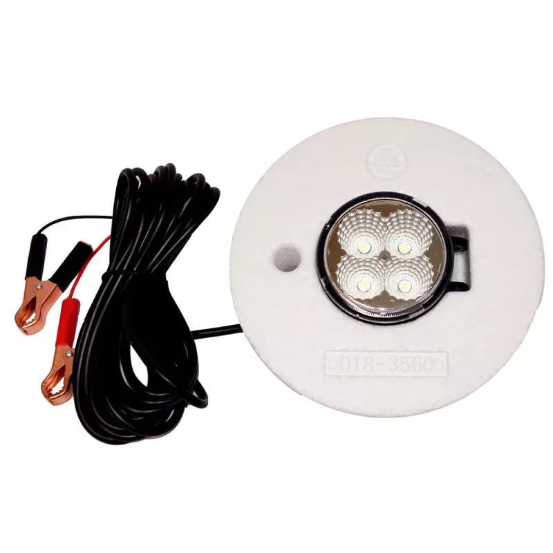 Hydro Glow FFL12 Floating Fish Light with 20 Cord – LED – 12W – 12V – Green