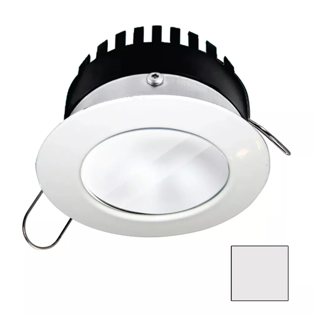 i2Systems Apeiron PRO A506 – 6W Spring Mount Light – Round – Cool White – White Finish