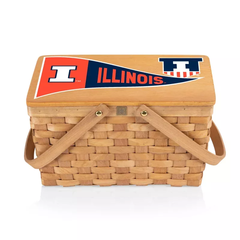 Illinois Fighting Illini – Poppy Personal Picnic Basket