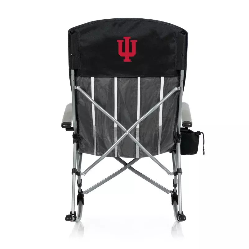 Indiana Hoosiers – Outdoor Rocking Camp Chair