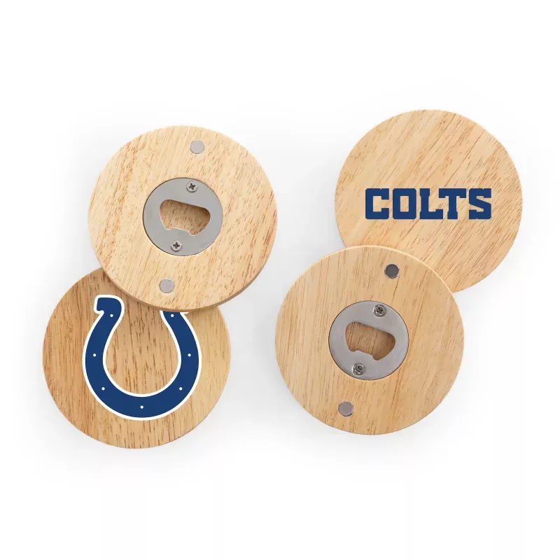 Indianapolis Colts – Coasters with Bottle Openers Set of 4