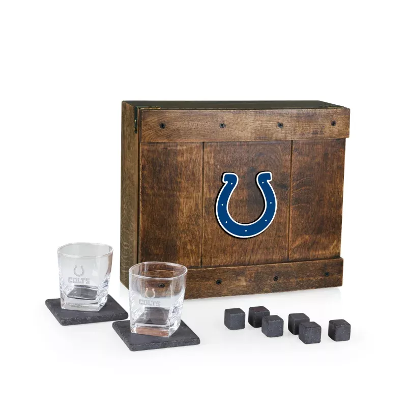 Indianapolis Colts – Whiskey Box Gift Set