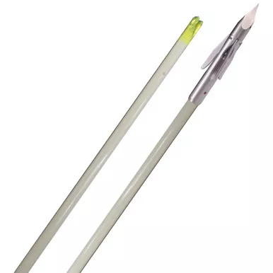 Innerloc 88570 Glow Max Bowfishing Arrow with Graprid Point, 5/16 Inches, Green