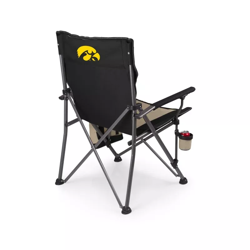 Iowa Hawkeyes – Big Bear XXL Camping Chair with Cooler