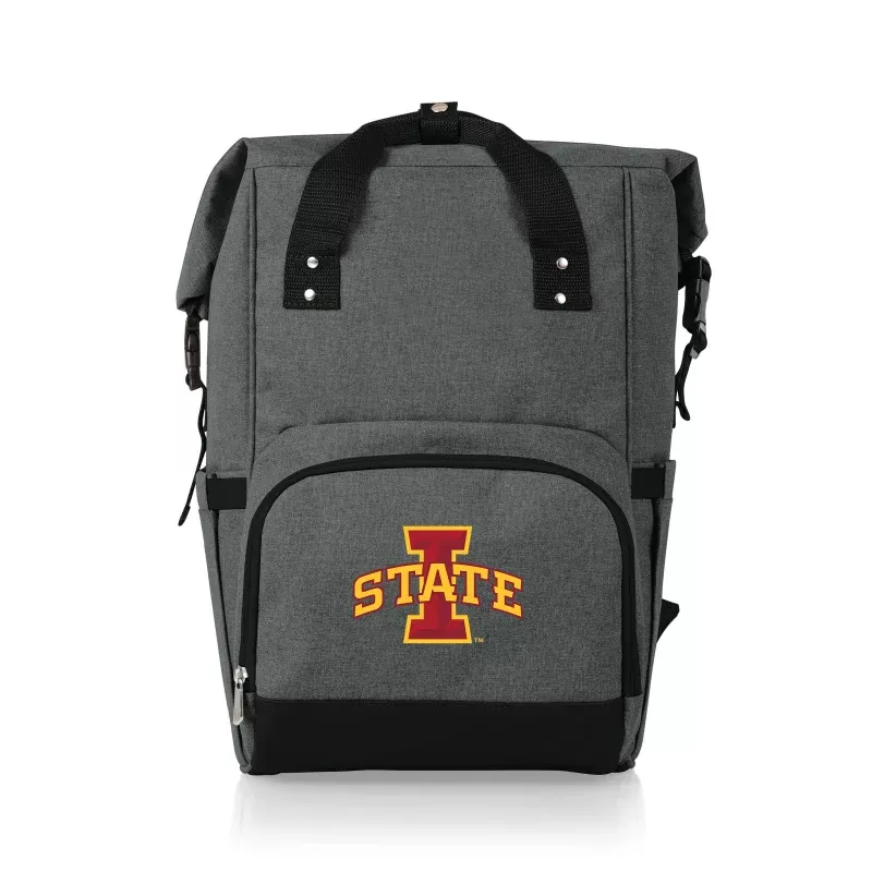 Iowa State Cyclones – On The Go Roll-Top Backpack Cooler