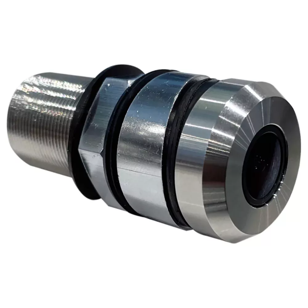 Iris Mini Flush Mount Hi-Resolution Through-Hull Camera – CVBS, TVI, CVI, & AHD