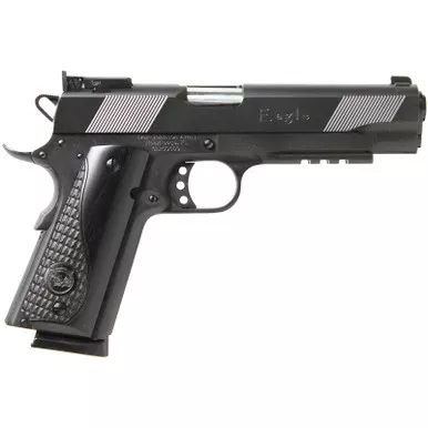 Iver Johnson Arms EAGLELR Eagle LR Government Size 45 ACP 8+1 5" Matte Blued