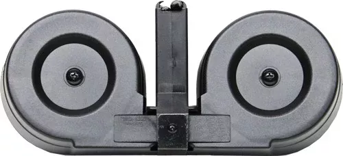 Iver Johnson Magazine Ar15 - .223 100rd Drum Blk/clear Poly