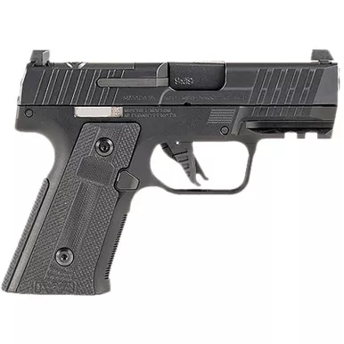 IWI US M9SLIM13CE MASADA Slim Commander Elite Compact Frame 9mm Luger 13+1 3.40" Black Button-Rifled Barrel, Black Optic Ready/Serrated Steel Slide, Black Aluminum Frame w/Picatinny Rail, Polymer Grip