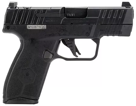 IWI US MASADA Slim Compact 9mm 3.40" 10+1 Striker-fired Optic Ready Black M9SLIM10