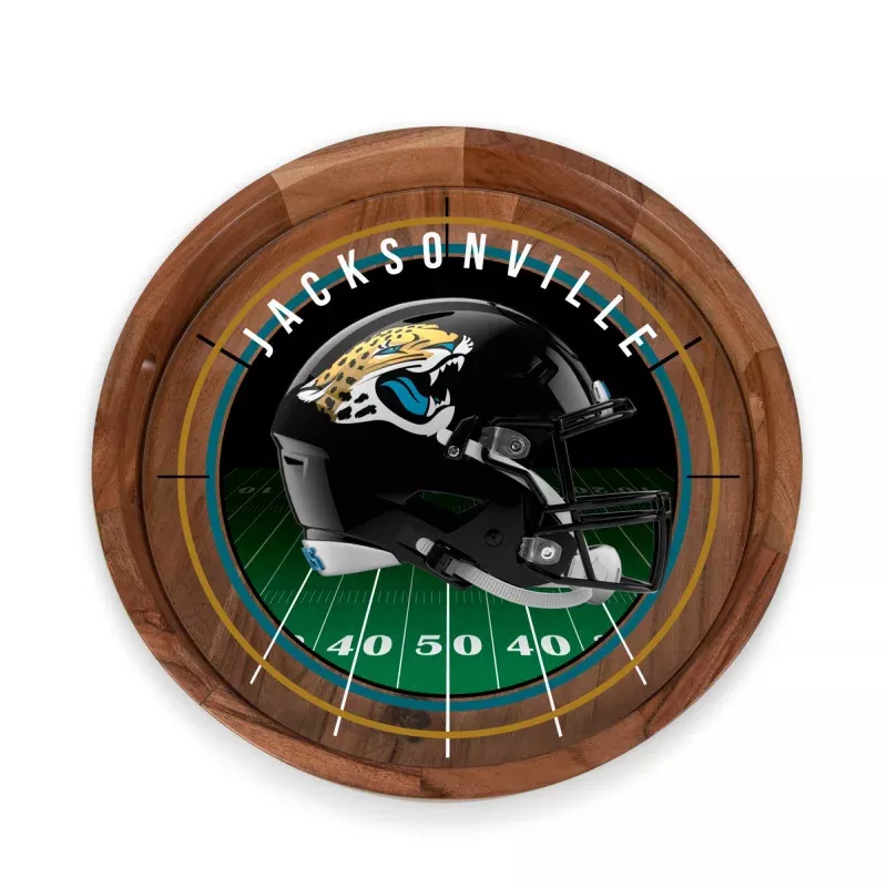 Jacksonville Jaguars – Barista Serving Tray with Glass Insert