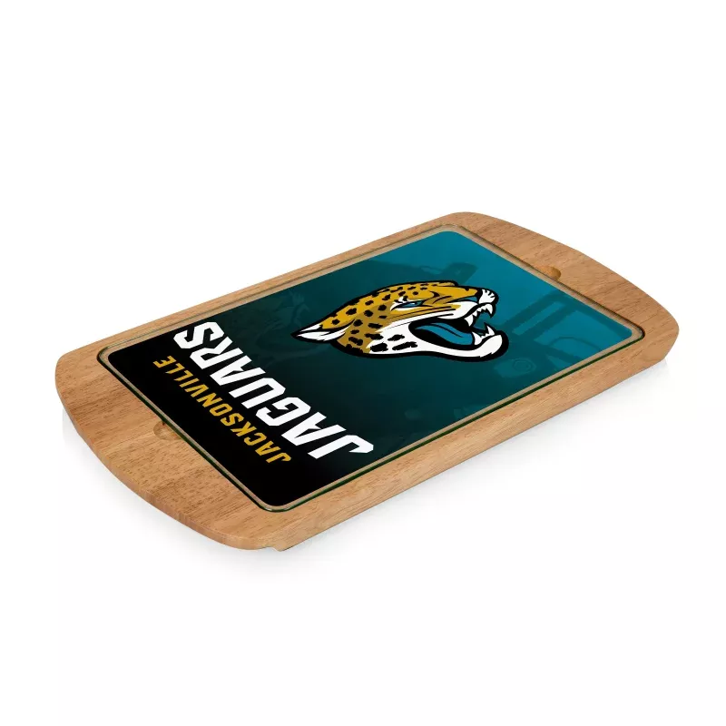 Jacksonville Jaguars – Billboard Glass Top Serving Tray