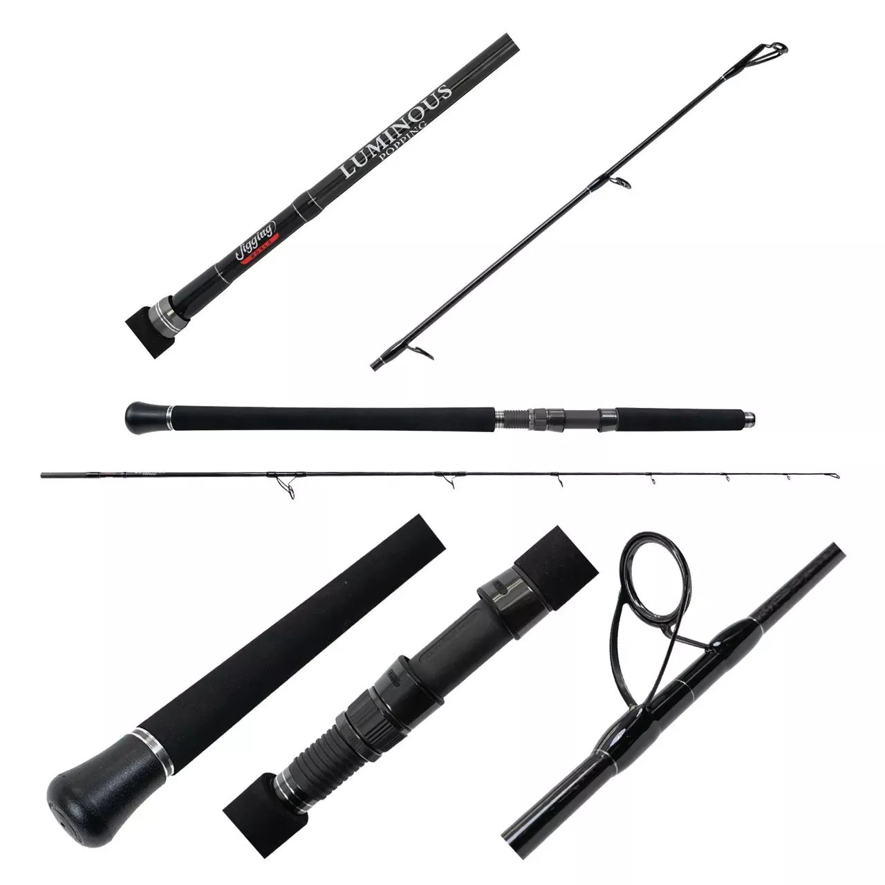 Jigging World Luminous Popping Rod - 7'6" Medium Heavy