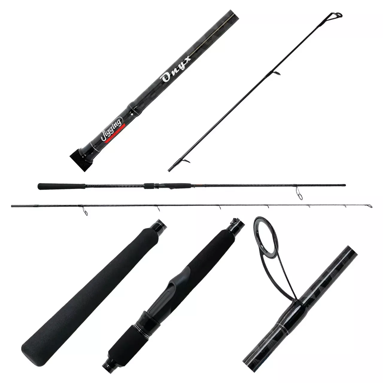 Jigging World Onyx Surf Rod - 8' Medium Light