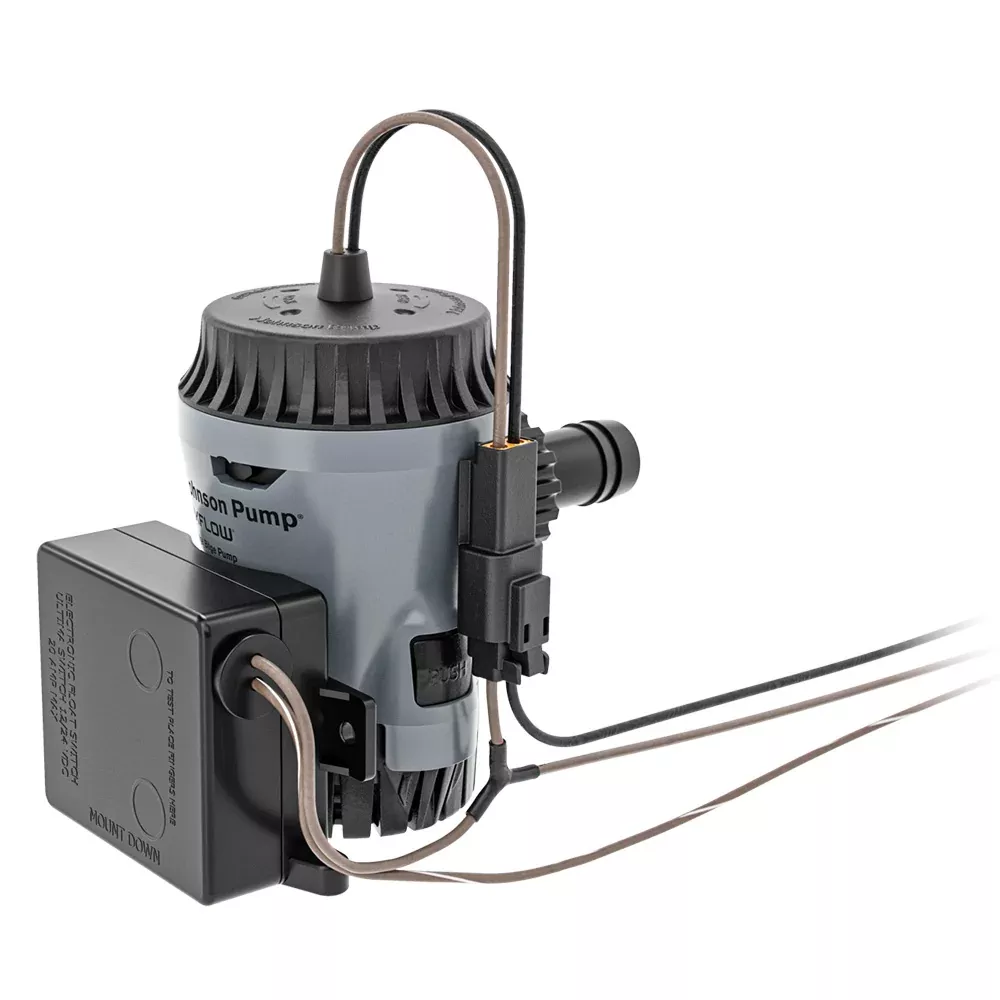 Johnson Pump Aqua Void Ultima Combo 800 GPH Bilge Pump – 12V