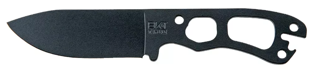 Ka-Bar Becker Necker 3.25" Fixed Drop Point Plain Black 1095 Cro-Van Blade/Black 1095 Cro-Van Handle