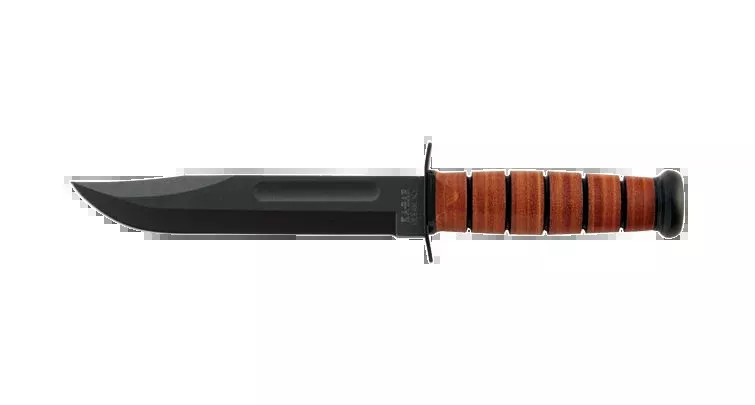 Ka-bar Dog’s Head Utility 7″ – Blade W/ Leather Sheath
