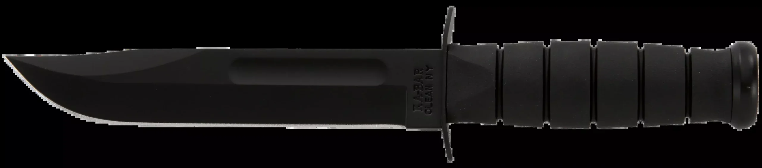 Ka-bar Full Size Black Kabar – Straight Edge 7″ W/sheath
