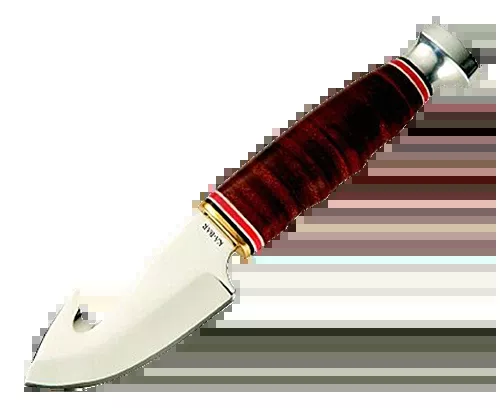 Ka-bar Game Hook - 3.25" W/leather Sheath