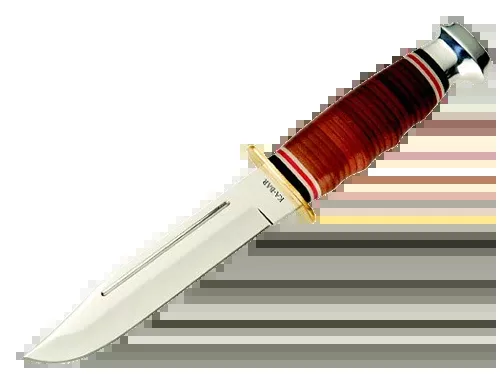 Ka-bar Marine Hunter - 5.875" W/leather Sheath