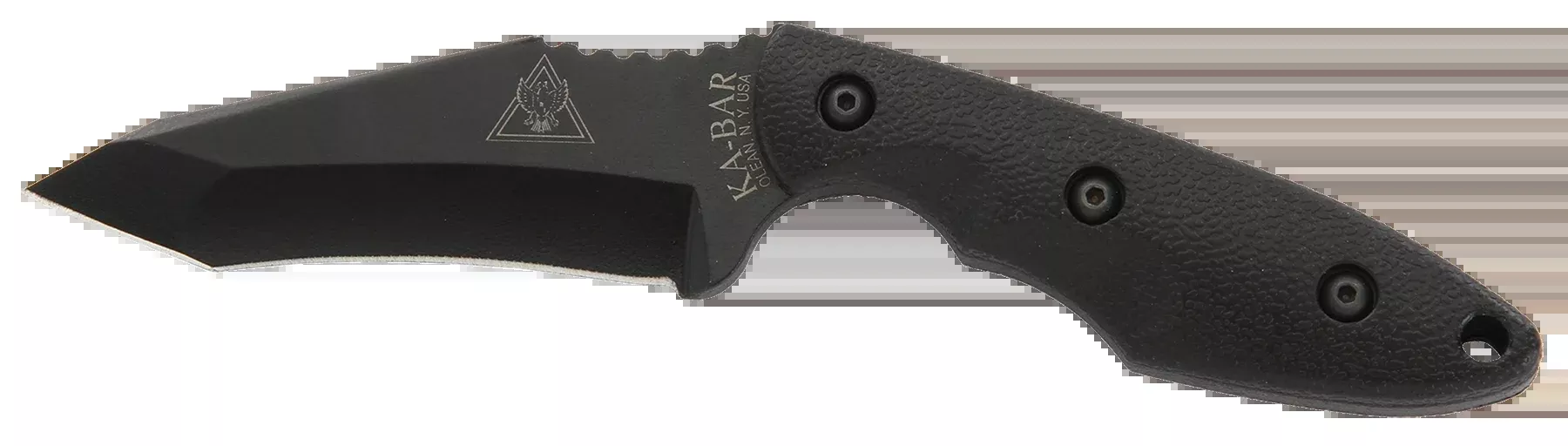 Ka-bar Tdi Hinderer Hell Fire - Knife 3.5625" W/sheath Black